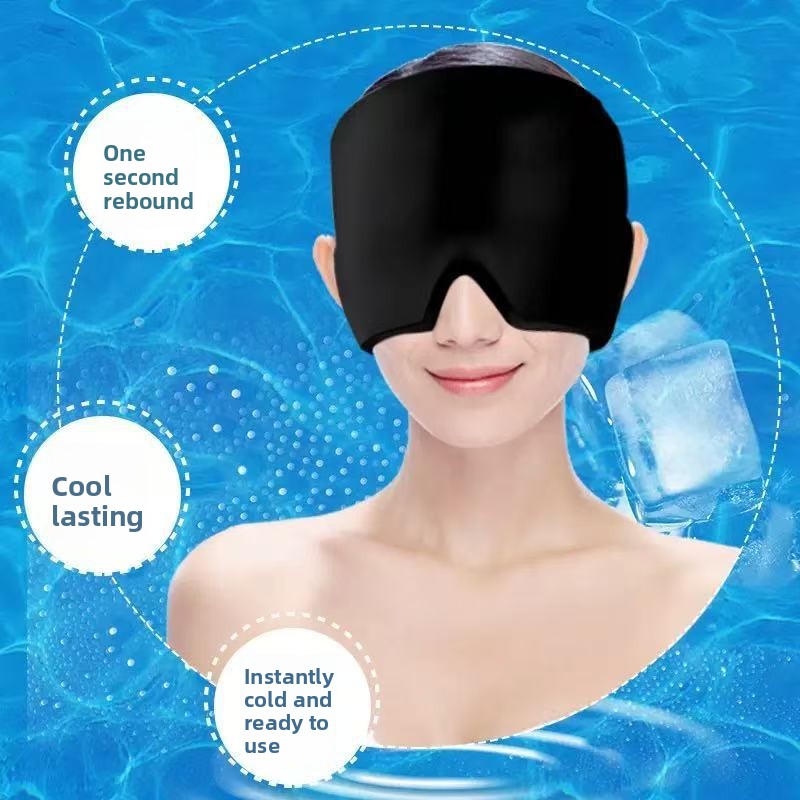 Cooling Gel Head Mask for Hot and Cold Therapy - obrazek 3